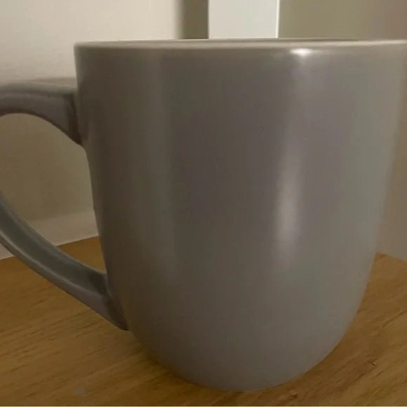 Used Gray Ceramic Mug - Picture 1 of 3